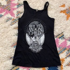Stay Wild tank top, size M